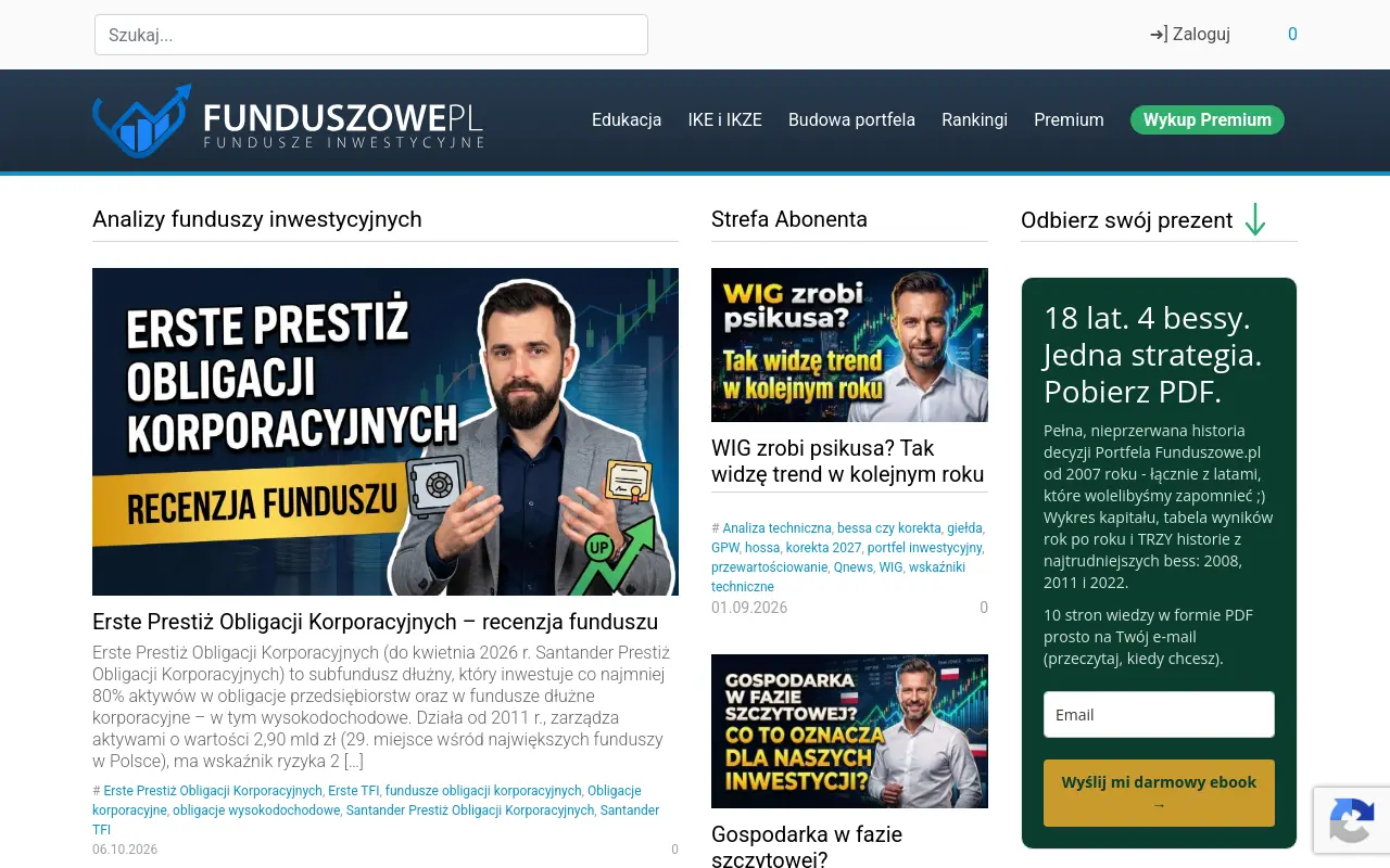 Strona główna funduszowe.pl