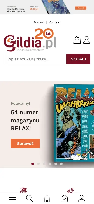 gildia.pl na telefonie