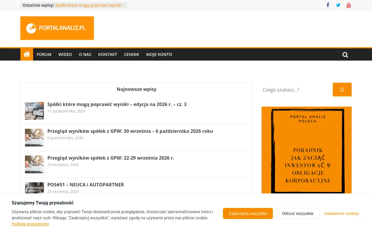 Strona główna portalanaliz.pl