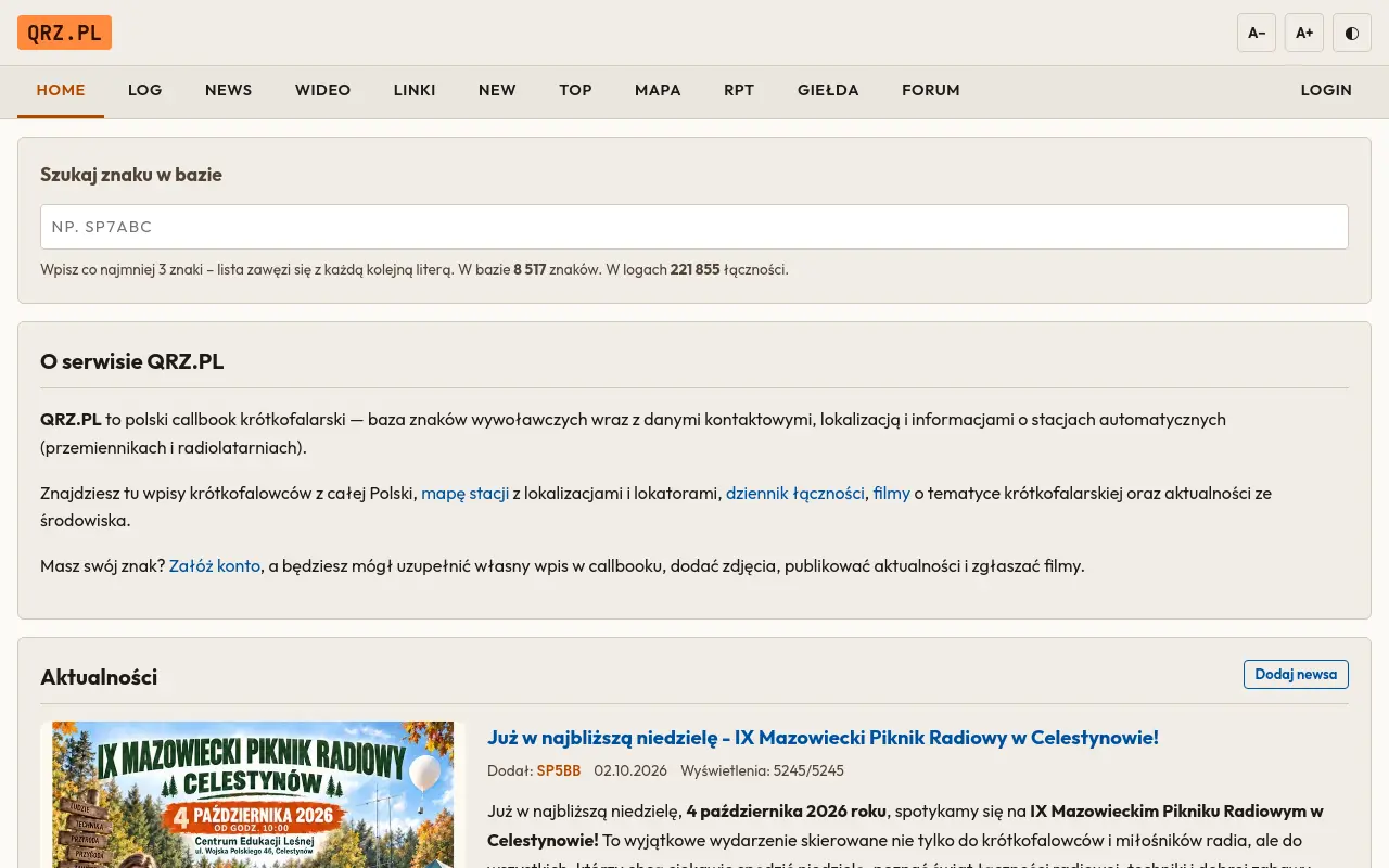Strona główna qrz.pl